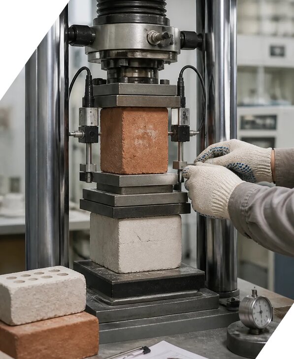 Лабораторные испытания кирпича в Отрадном от 5435 р. | ЭкспертизаРоссия