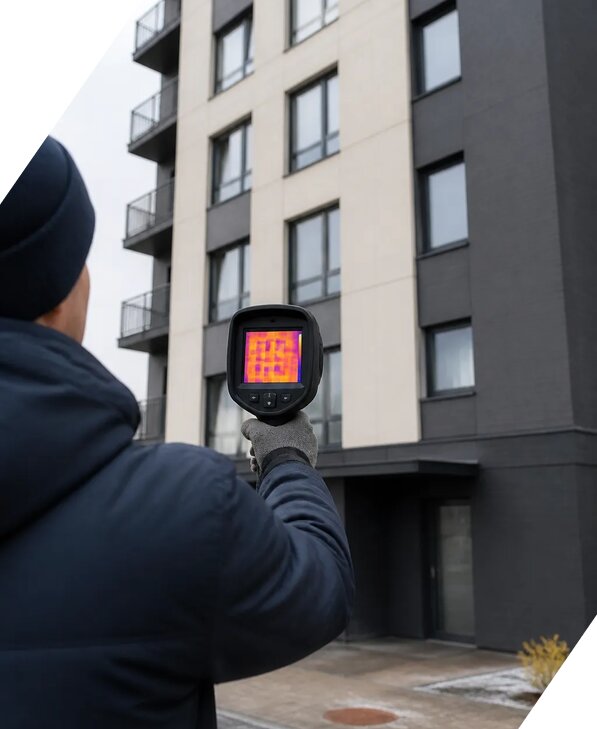 Тепловизионное обследование зданий в Отрадном от 5435 р. | ЭкспертизаРоссия